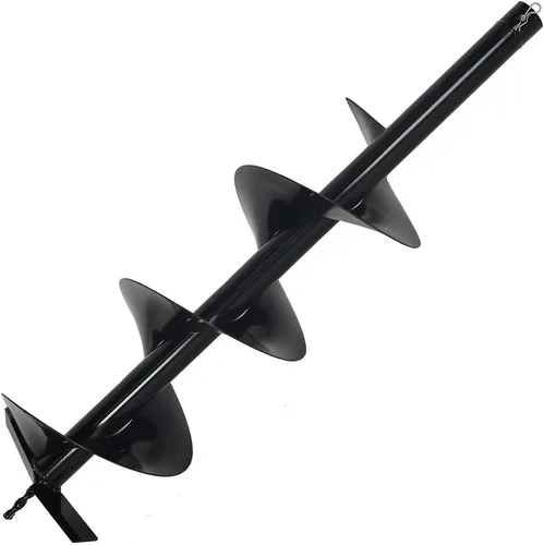 Miniatura 6 de XtremepowerUS excavadora de agujeros para postes de gas tipo V, con motor de 55cc, de 2 tiempos, uso individual