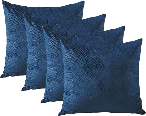 Miniatura 5 de Home Soft Things Ikat - Fundas de almohada de terciopelo de 2 piezas, 14 x 26 pulgadas, aguacate, funda de almohada decorativa lumbar sólida