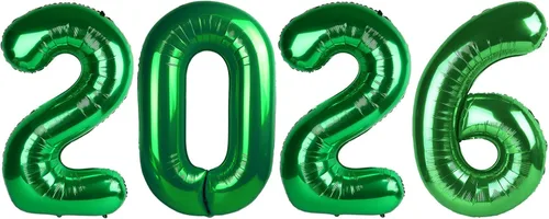Miniatura 30 de Globos de números de 5 globos de 40 pulgadas, decoraciones de cumpleaños azules para niños y niñas, globos de números azul marino grandes