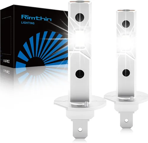 Miniatura 16 de rimthin Bombillas H4, luz antiniebla 9003/HB2, 6000K blanco frío, Plug and Play, IP67, paquete de 2