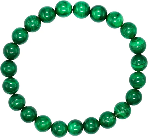 Miniatura 669 de Amazing Gemstone Pulsera de cristal para mujeres y hombres, pulsera de cristal curativo de protección, pulsera elástica con cuentas de piedras
