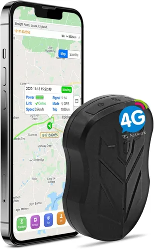 SinoTrack ST-905L - Rastreador GPS 4G para vehículos, batería fuerte, antirrobo, rastreador GPS impermeable, dispositivo de ubicación en tiempo real