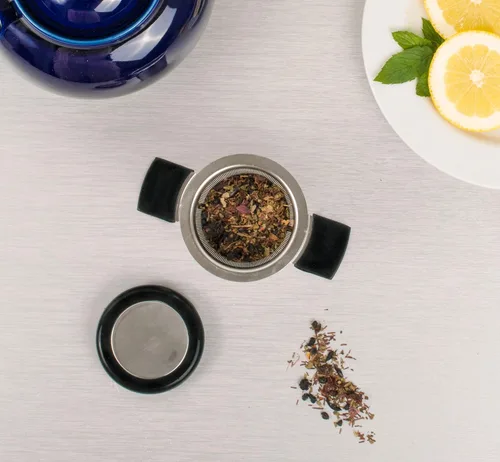 Miniatura 5 de HIC Kitchen Infusor de té de acero inoxidable 18/8, capacidad de 4 onzas