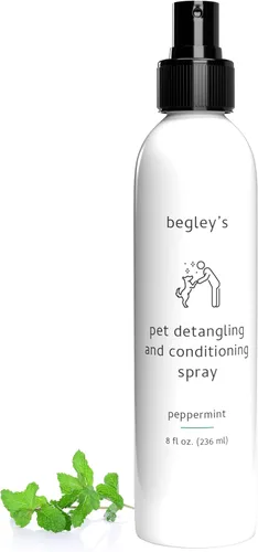 Miniatura 9 de Begley's Aerosol desenredante para mascotas, espray desenredante perfumado de aceite esencial de primera calidad para perros, cachorros y gatos