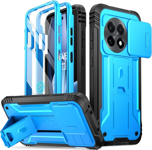Miniatura 9 de Funda Poetic Revolution Compatible con OnePlus 12R 5G (2024), con protector de pantalla integrado, funciona con identificación por huellas