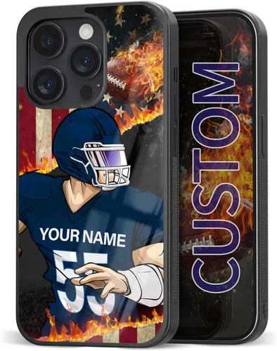 Miniatura 8 de Fundas de teléfono personalizadas con diseño deportivo para fanáticos para iPhone 11, 12, 13, 14, 15, 16 Pro Max Plus Mini X 7 8 SE para Samsung