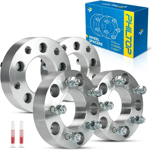 Miniatura 17 de PHILTOP Espaciador de rueda de 4 x 4 de 2 pulgadas, espaciadores de rueda centrados en las lengüetas para Polaris Trail Boss 330 2003-2013, Trail
