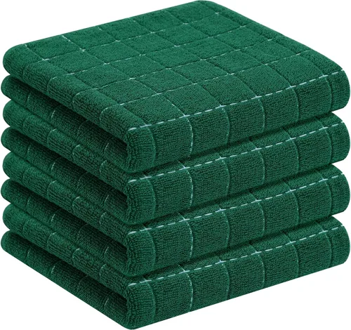 Miniatura 156 de Homaxy Paños de cocina 100% algodón de felpa, toallas de cocina ultra suaves y absorbentes para la cocina, adecuadas para secar y lavar platos
