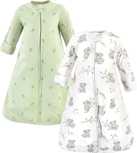 Miniatura 34 de Hudson Baby Saco de dormir unisex de algodón con manga larga para bebé, saco, manta Toile