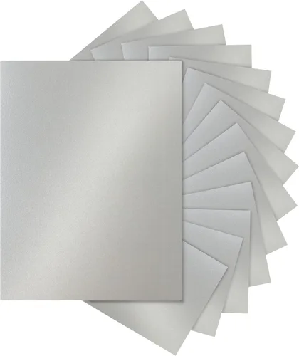 Miniatura 8 de Silunkia 28 hojas de cartulina negra brillante de 8.5 x 11 pulgadas, papel pesado de 250 gsm/92 libras, cartulina negra de construcción para hacer