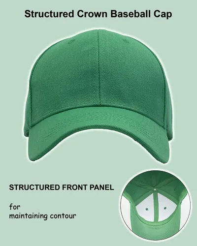 Miniatura 3 de Utmost Gorra de béisbol estructurada con cierre ajustable, sombrero de rendimiento para actividades al aire libre y bordado personalizado