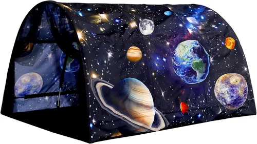 Miniatura 7 de Tienda de campaña para niños Lucky castle Bed Tent plegable casa de juegos para niños, tiendas de campaña para niñas y niños, toldo para dormir