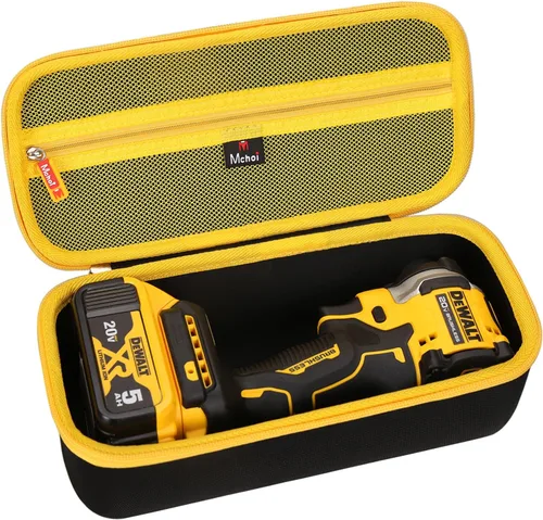 Miniatura 2 de Mchoi Estuche rígido adecuado para DEWALT DCF850B/ DCF870B/ DCF923B 20V inalámbrico sin escobillas compacto 1/4 pulgadas, solo funda