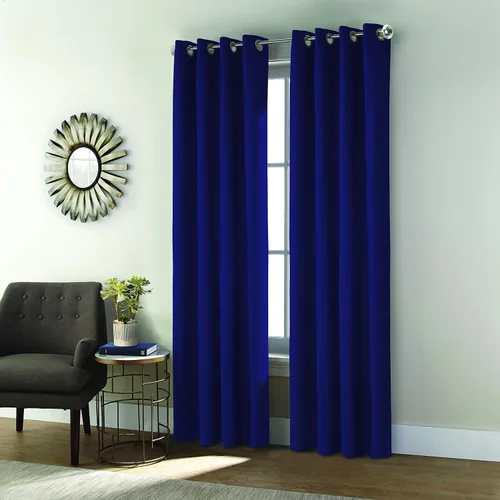Miniatura 12 de Loft Living Spirit Total Blackout - Panel de cortina texturizada, 52 x 84 pulgadas, color negro