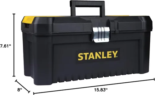 Miniatura 35 de STANLEY Caja de herramientas esenciales (16 pulgadas), solución de almacenamiento duradera con bandeja extraíble y organizadores