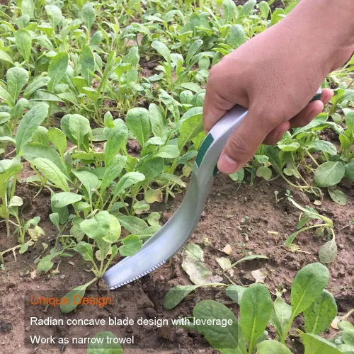 Miniatura 3 de Herramientas de aluminio de una sola pieza, herramienta de desmalezadora de jardín de mano, mango ergonómico, la mejor herramienta de deshierbe