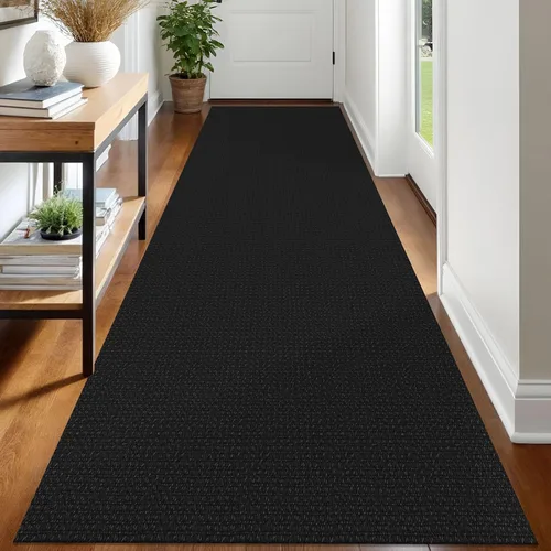 Miniatura 78 de IOHOUZE Alfombra de Área Lavable 4x6 Antideslizante con Respaldo de Goma Alfombras Tejidas para Entrada Interior Alfombras de Dormitorio Alfombra