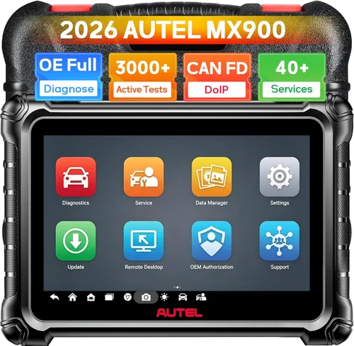 Autel Escáner MaxiCheck MX900 OBD2, igual que MaxiCOM MK900 MK900BT, actualización de MK808 MX808, herramienta de diagnóstico de todos los sistemas