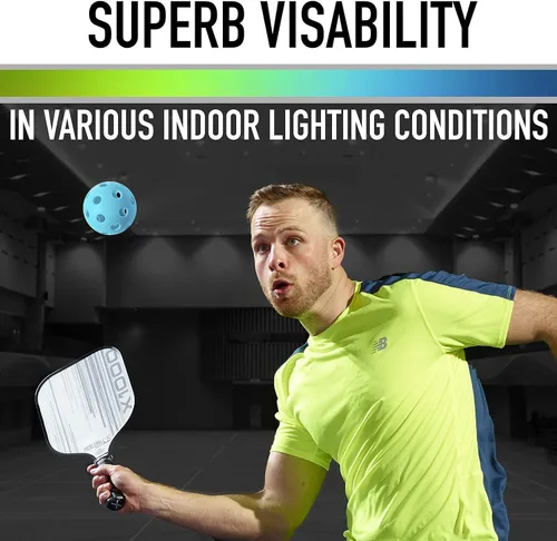 Miniatura 5 de Franklin Sports X-26 - Pelotas de pickleball para interiores - 3 unidades, 12 unidades y 100 unidades al por mayor - Pelotas de pickleball aprobadas