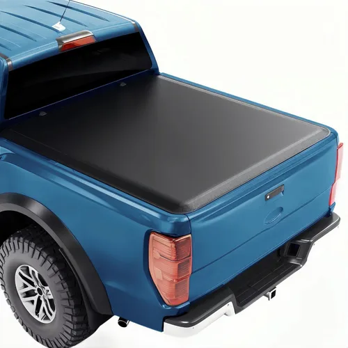 Miniatura 18 de Low-Profile Flip-Up Hard Tri-Fold Tonneau Cover for Ford Ranger (2019-2023)—Fits 5.0ft Short Bed