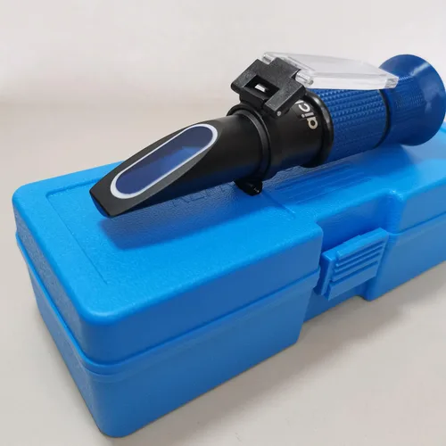 Miniatura 8 de Aichose - Refractómetro con 0-80% Brix y función automática de compensación de temperatura para medir el contenido de azúcar en frutas, miel, jarabe