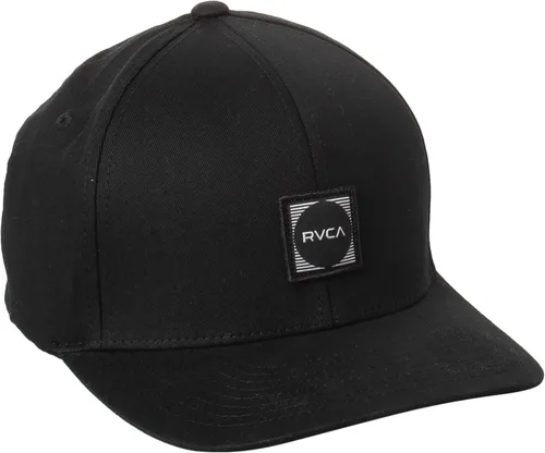 Miniatura 4 de RVCA Flexfit - Sombrero ajustado de ala curvada para hombre, Multicolor