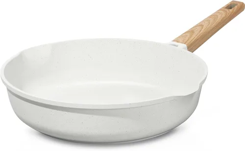 ESLITE LIFE Sartén de cerámica antiadherente, no tóxica para tortilla de huevos, sartenes de cocina compatibles con todas las estufas (gas,