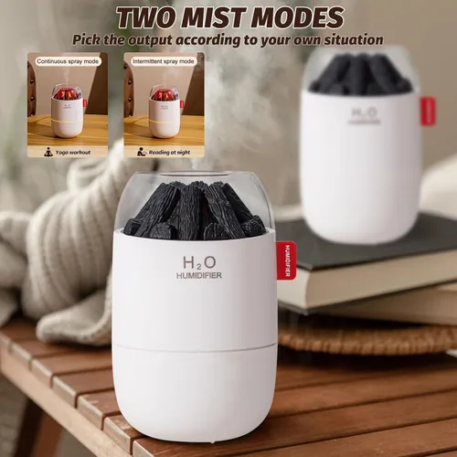 Miniatura 3 de Mini humidificador portátil para escritorio, dormitorio, planta de interior, 9.5 fl oz humidificador para oficina habitación pequeña, alimentado por
