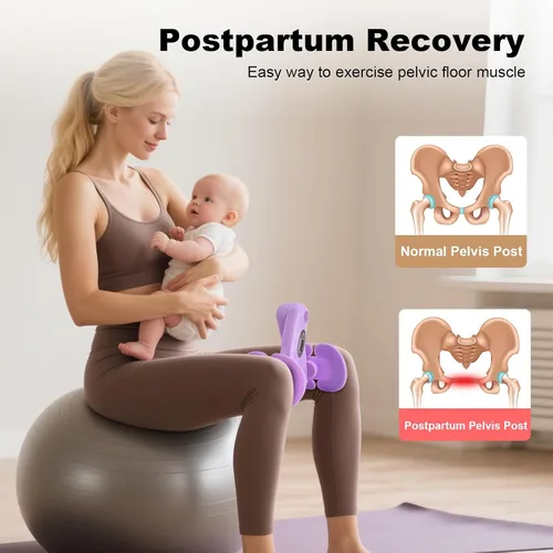 Miniatura 3 de Thigh Master, Pelvic Floor Exercise Devices,Inner Thigh Exerciser,Silicone Oil Container Heart Shape 17ml Non-Stick Concentrate Jar for Wax