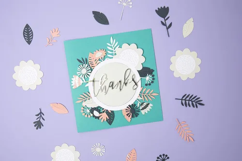 Miniatura 5 de Sizzix Juego de flores Free Style, multicolor