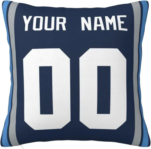 Miniatura 14 de Fundas de almohada personalizadas decorativas con nombre y número, fundas de almohada cuadradas para sofá, dormitorio, silla de automóvil