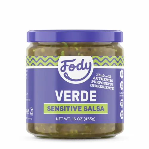 Miniatura 8 de Fody Foods Salsa mediana, 16 onzas, sin ajo y cebolla, bajo certificado FODMAP, apto para el intestino y el SII, vegano, sin OMG, sin gluten, apto