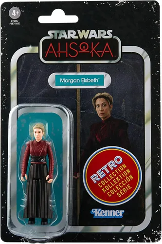 STAR WARS Retro Collection Morgan Elsbeth, Ahsoka - Figuras de acción coleccionables de 3.75 pulgadas, a partir de 4 años