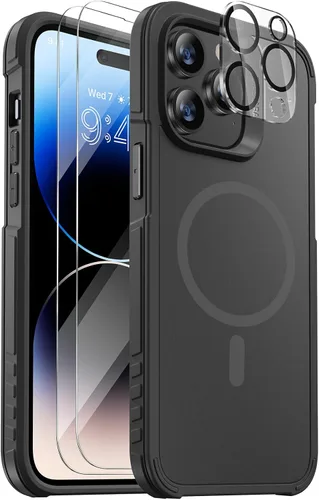 Miniatura 37 de Diaclara Funda diseñada para iPhone 12 Pro Max, [con protector de pantalla de privacidad] [antiespía] [protección contra caídas de grado militar]