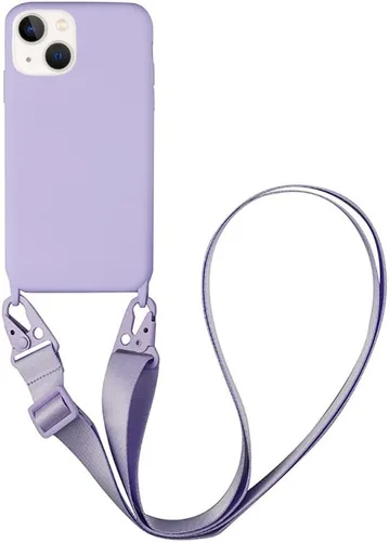 Compatible con iPhone 11, funda cruzada para teléfono con cordón, bonita funda de silicona suave con correa ajustable para el hombro, protector a
