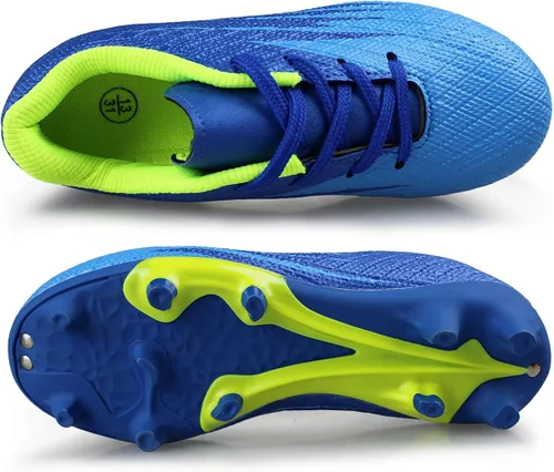 Miniatura 5 de Hawkwell Kids Outdoor Firm Ground Turf Soccer Shoes(ToddlerLittle KidBig Kid)