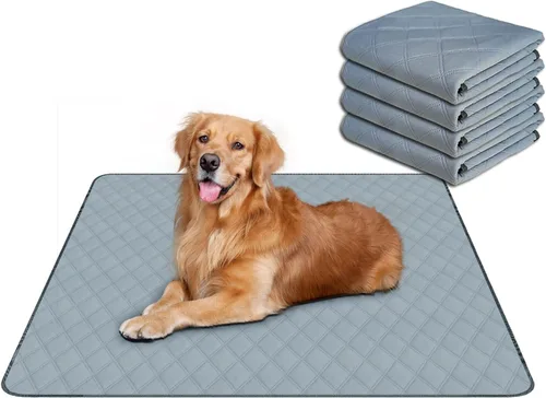 Miniatura 25 de RIOUSSI Almohadillas lavables para orina de perros, reutilizables, absorbentes, a prueba de fugas, antideslizantes, para entrenamiento de orinal