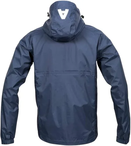 Miniatura 2 de Marvel Capitán América - Chaqueta impermeable con capucha para hombre, talla M, Azul