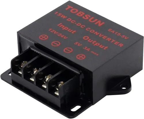 Miniatura 2 de Convertidor CC Regulador reductor 5V Regulado Fuentes de alimentación Convertidor de transformador (5V 3A 15W)
