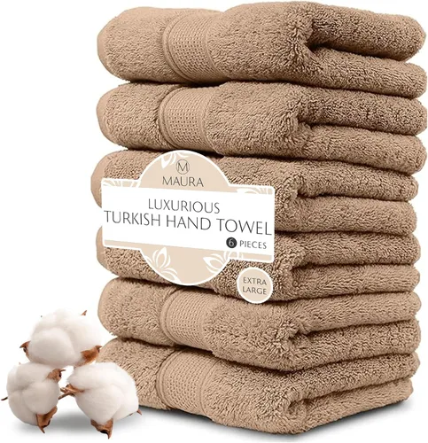 Miniatura 23 de Set de 8 piezas de toallas de baño. 2017 (Nueva colección). 2 toallas de baño, 2 toallas de mano, 4 paños. Toallas turcas calidad premium. Super