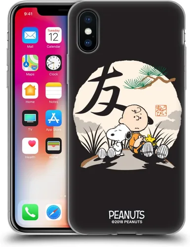 Miniatura 85 de Carcasa de gel para iPhone 7 Plus/iPhone 8 Plus, diseño de Snoopy Oriental de Peanuts, Badges