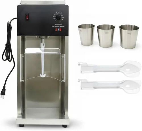 Mezclador de helado de 110 V automático 110 V mezclador mezclador agitador remolino helado mezclador mezclador suave batidora de helado yogur