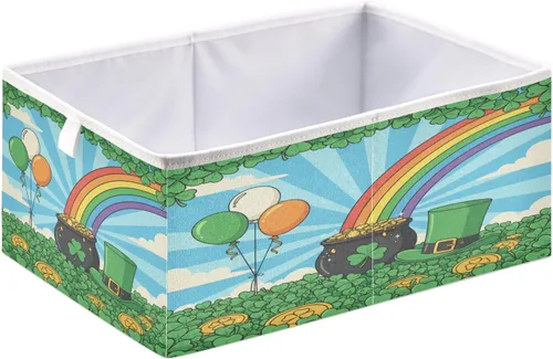 Miniatura 12 de Bolaz Organizadores de armario con hojas de otoño, conos de pino, cubos de almacenamiento, cestas para estantes para el hogar, habitación, oficina