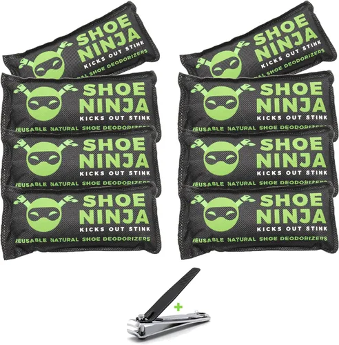 Miniatura 4 de Insertos desodorantes para zapatos, eliminador de olores de zapatos, carbón activado para absorber el olor de los zapatos, paquete de 2 eliminadores