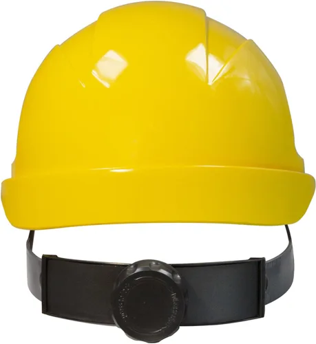 Miniatura 3 de JORESTECH Casco de Seguridad Duro Naranja de HDPE Estilo Gorra Casco con Suspensión de Trinquete Ajustable de 4 Puntos para Trabajo, Hogar y Amarillo