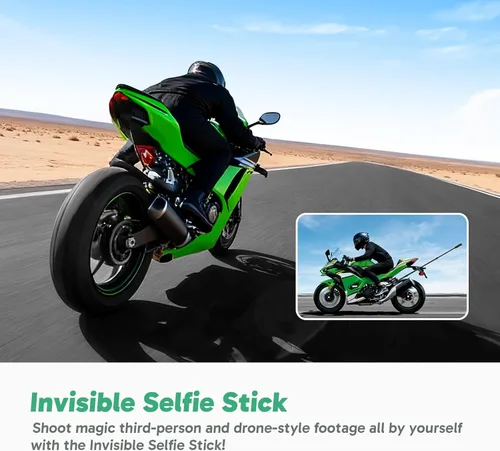 Miniatura 5 de AKASO 360 Cámara de acción resistente al clima de 360° - Video 360 de 5.7K con sensores de 1/2 pulgada de 48 MP, foto 360 de 72 MP, 360-SuperSmooth