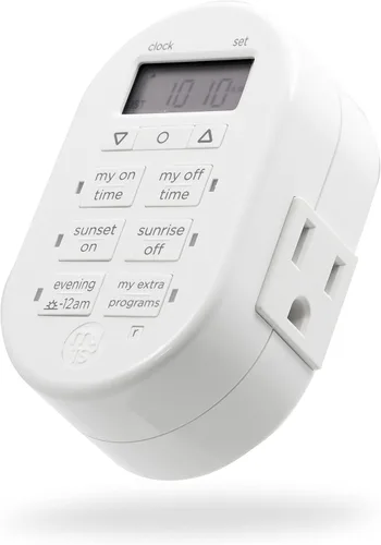 Miniatura 10 de myTouchSmart Simple Set Temporizador digital de 7 días, 2 temporizador de toma de tierra, temporizador de salida interior de salida del sol-puesta
