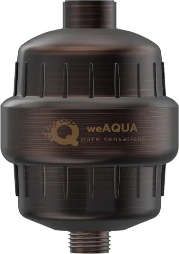 Miniatura 10 de WeAQUA Cartucho de repuesto para filtro de ducha resistente NO BS, paquete de 2 – 99% de eliminación de agua dura, cloro, metales pesados y fluoruro