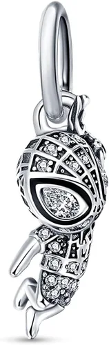LIGHTDOG Alliance Charm se adapta a pulseras Pandora Europe, cuentas colgantes de plata de ley 925, regalo para el día de la madre, joyería para