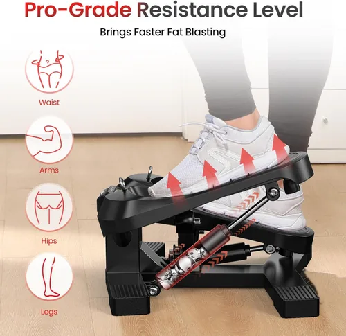 Miniatura 5 de FLYBIRD Home Gym Stair Stepper – Compact Cardio & Lower‑Body Workout Machine, Supports Up to 350 LBS, Targets Legs, Hips & Glutes, Ideal Fitness